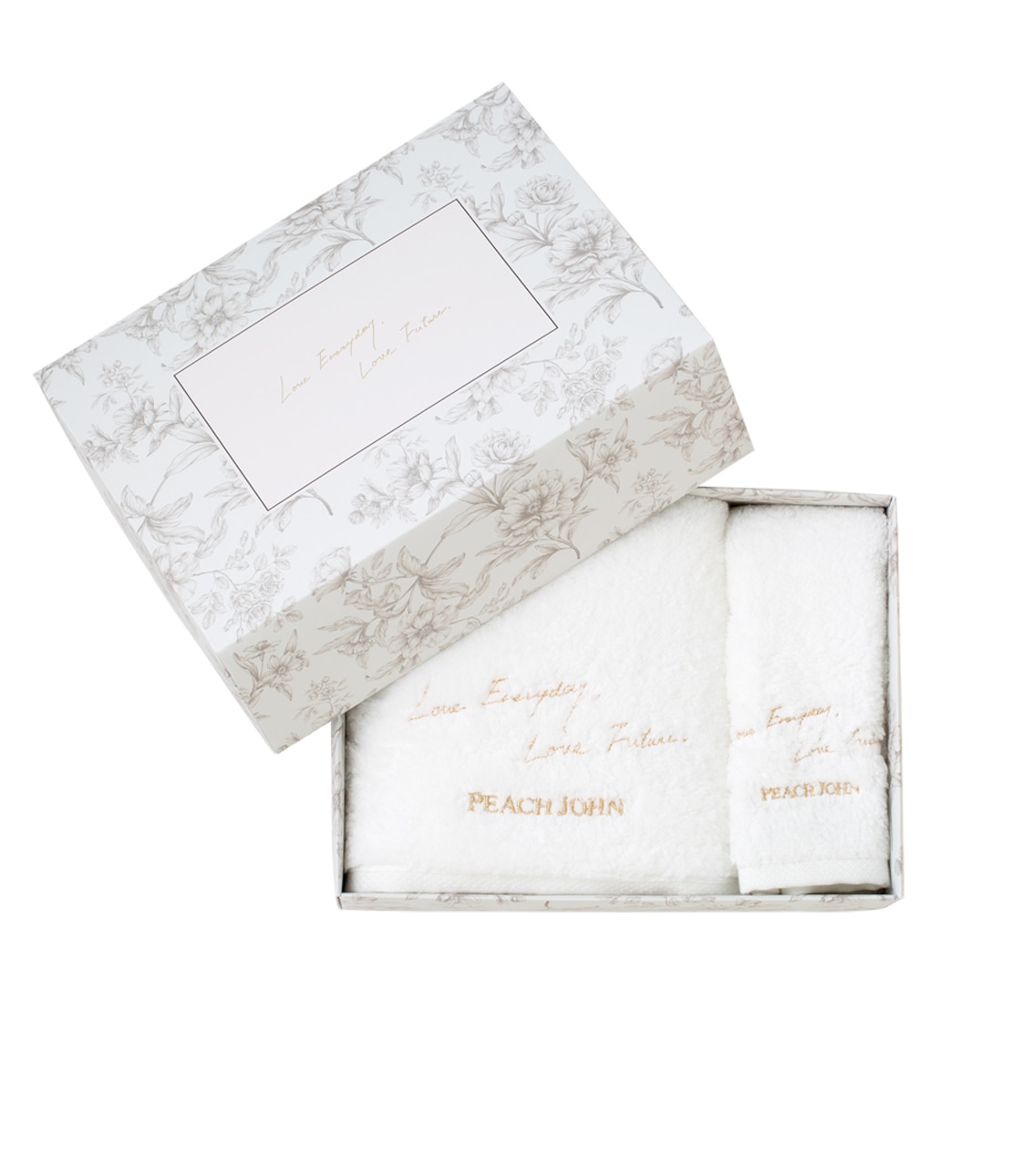 タオルセット(ワンサイズ ホワイト): PEACH JOHN | ピーチ・ジョン公式
