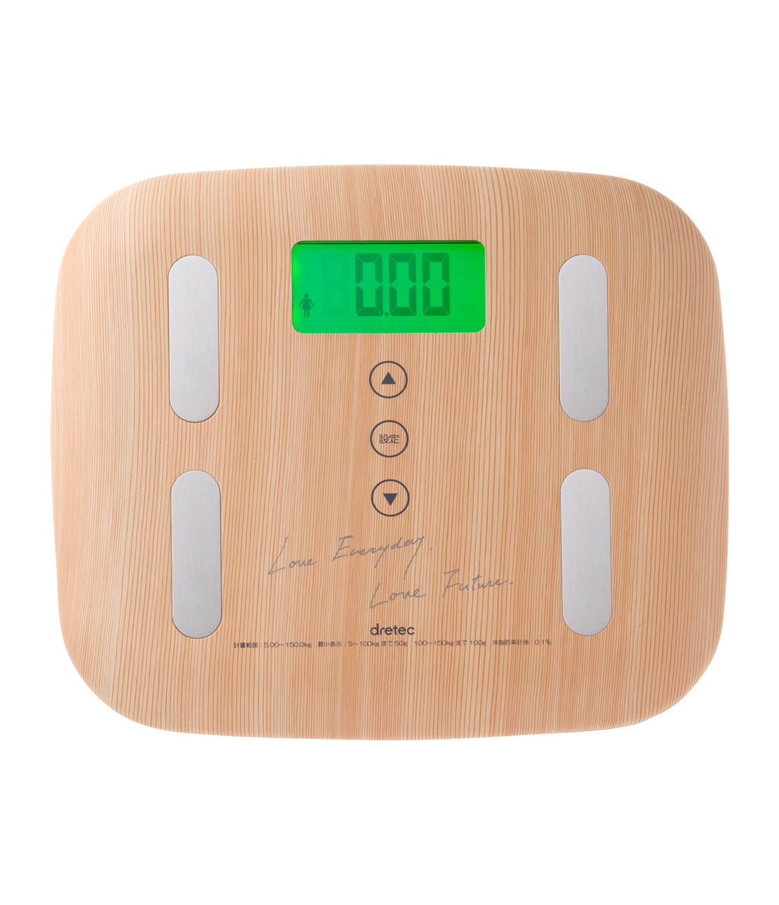 体重体組成計(ワンサイズ ナチュラルウッド): PEACH JOHN | ピーチ