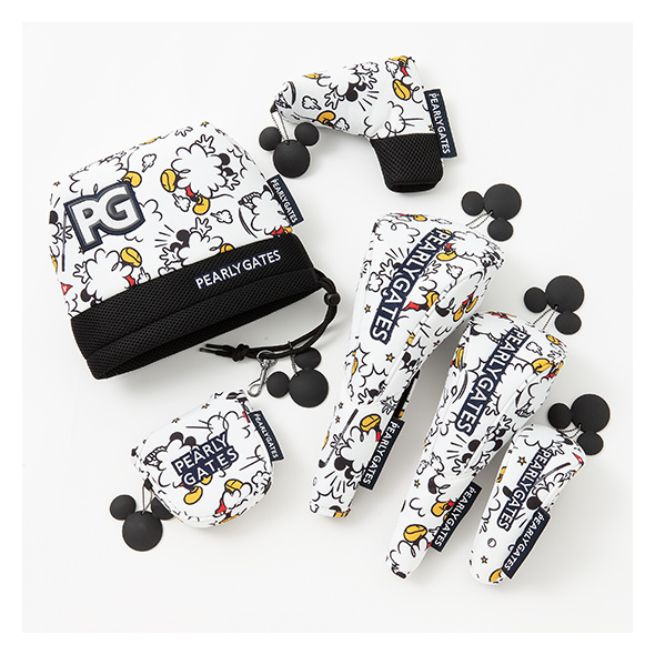 PEARLY GATES ミッキーマウス カバー二点 PEARLY GATES パーリーゲイツ