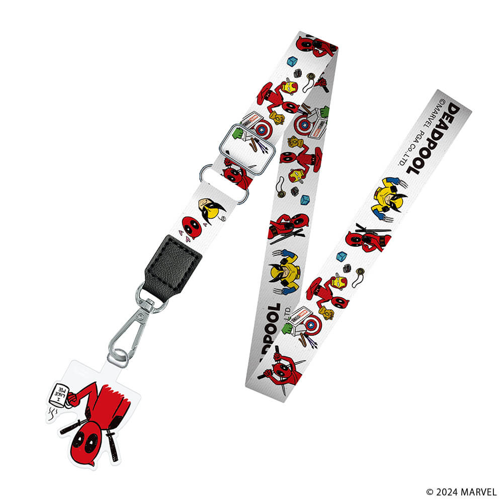 ストラップホルダー付 ショルダーストラップ [デッドプール]｜株式会社PGA