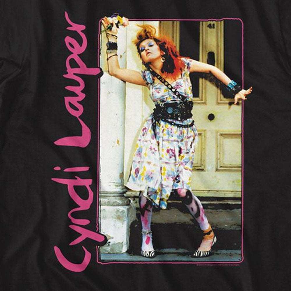 CYNDI LAUPER シンディローパー - PAINTED DRESS AND TIGHTS / Tシャツ