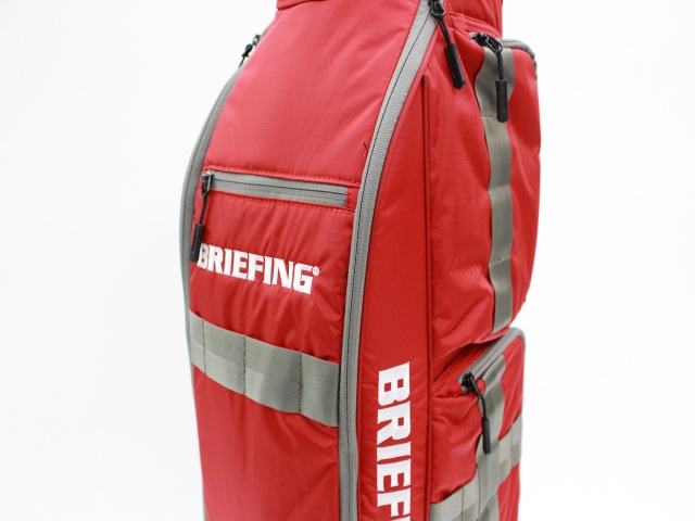 BREIFING CR-6 キャディバッグ RED ブリーフィング(BRIEFING) キャディ