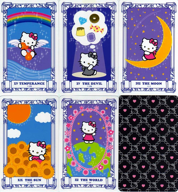 ハローキティのタロット占い』（専用日本語解説書付き）【販売終了