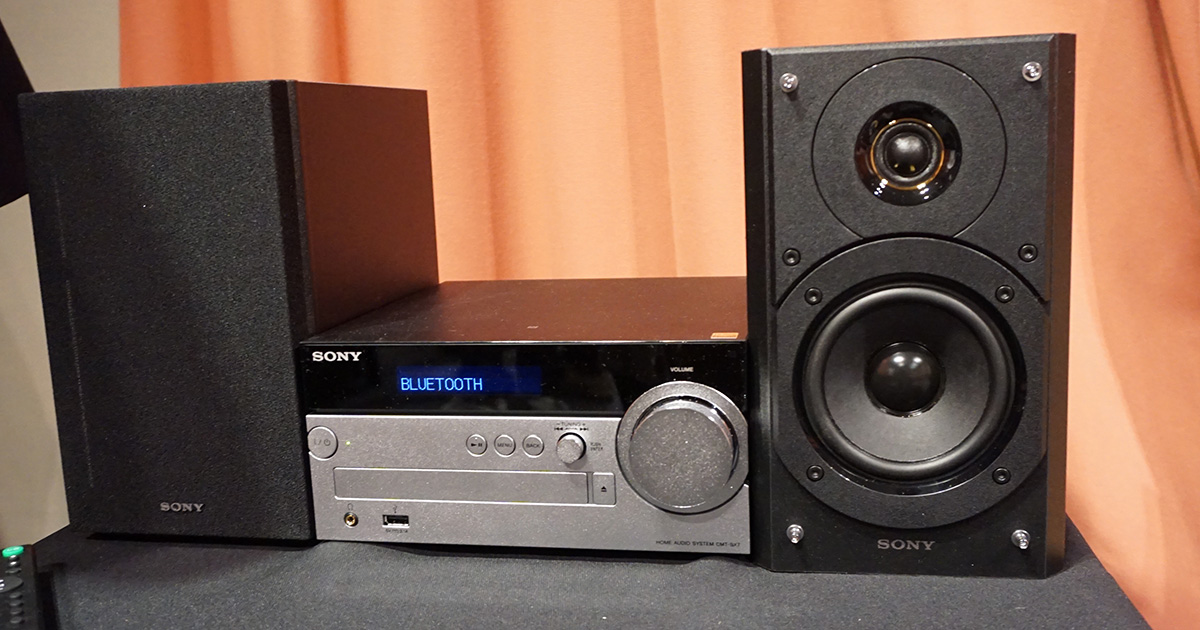 ソニー、ハイレゾ/LDAC対応ミニコンポ「CMT-SX7」 - PHILE WEB