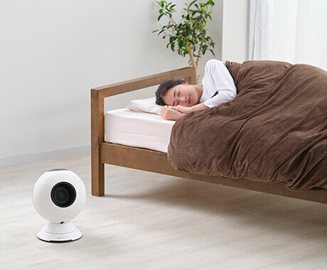 リラックスの空気を浴びる｜ファイテン 健光浴エアー｜製品情報