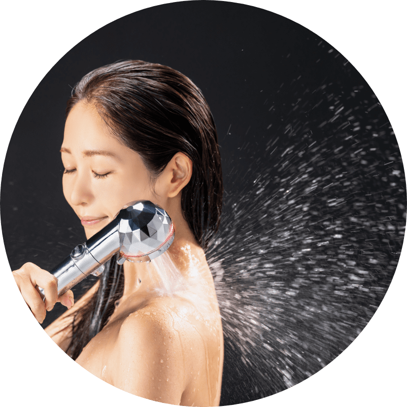 シャワーヘッド｜ファイテン 健光浴シャワーヘッド｜製品情報