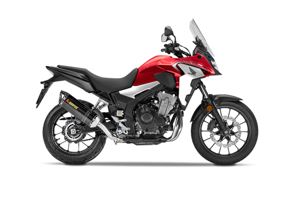 AKRAPOVIC】400X用 アクラポヴィッチスリップオンマフラー JMCA政府