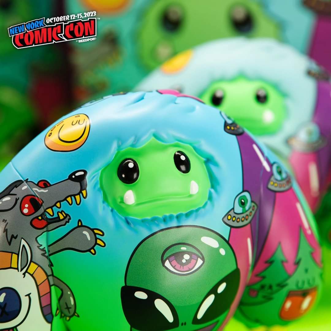 NYCC 2023 CRYPTOZOOLOGY CHOMP BY NICKY DAVIS PLASTIC EMPIRE