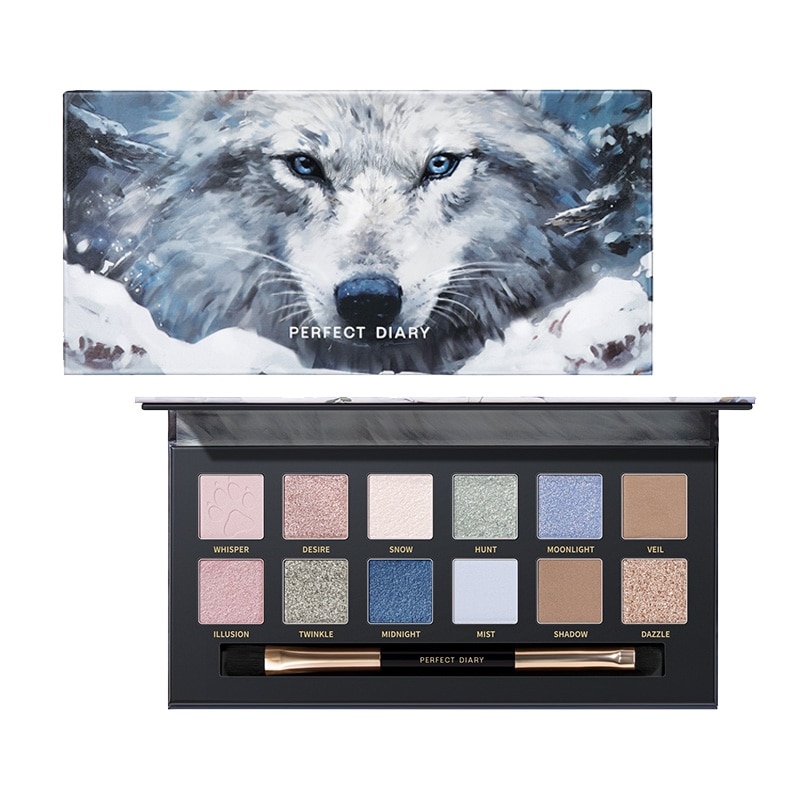 パーフェクトダイアリー エクスプローラ12色アイシャドウパレット 04