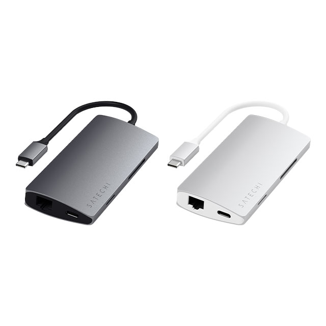 Satechi USB-C Multi-Port Adapter 4K with Ethernet V2 | 変換