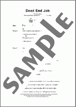 楽譜一覧】Dead END - ヤマハ「ぷりんと楽譜」