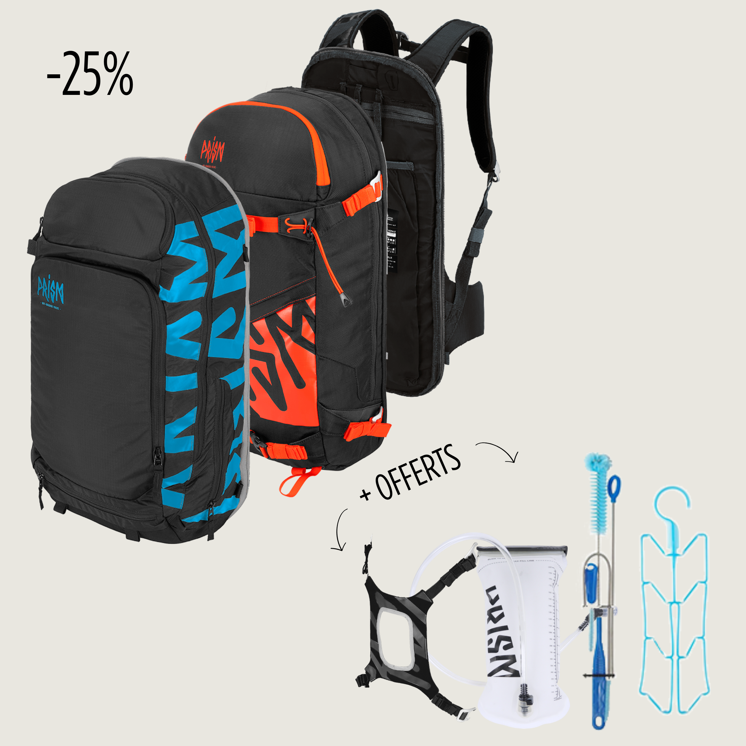 Pack 25L + 22L - PRISM