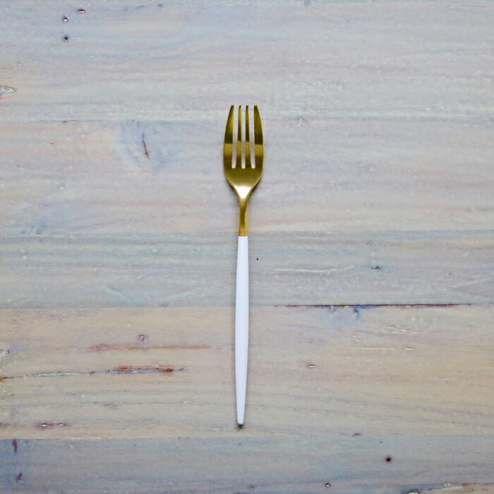 正規品】クチポール ミオ・ホワイト ゴールド ペストリーフォーク