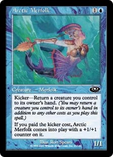 特価※【PLS】※Foil※《北極マーフォーク/Arctic Merfolk》【C