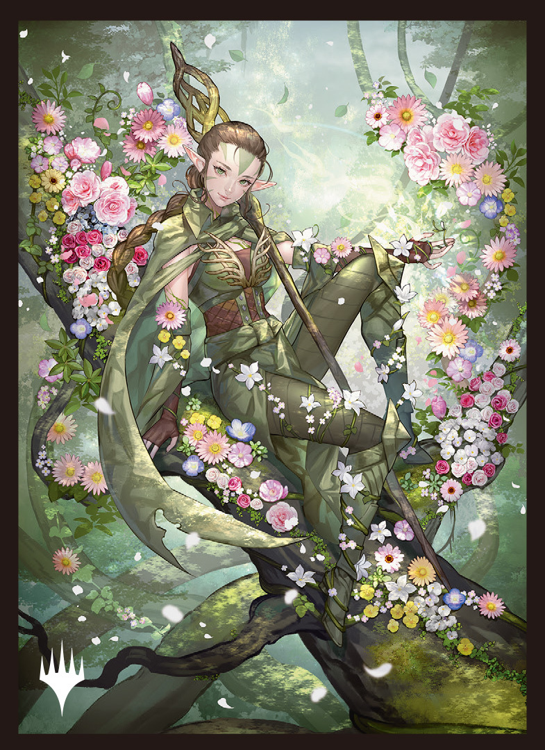 復活した精霊信者、ニッサ foil プロモ MTG プロモ】復活した精霊信者