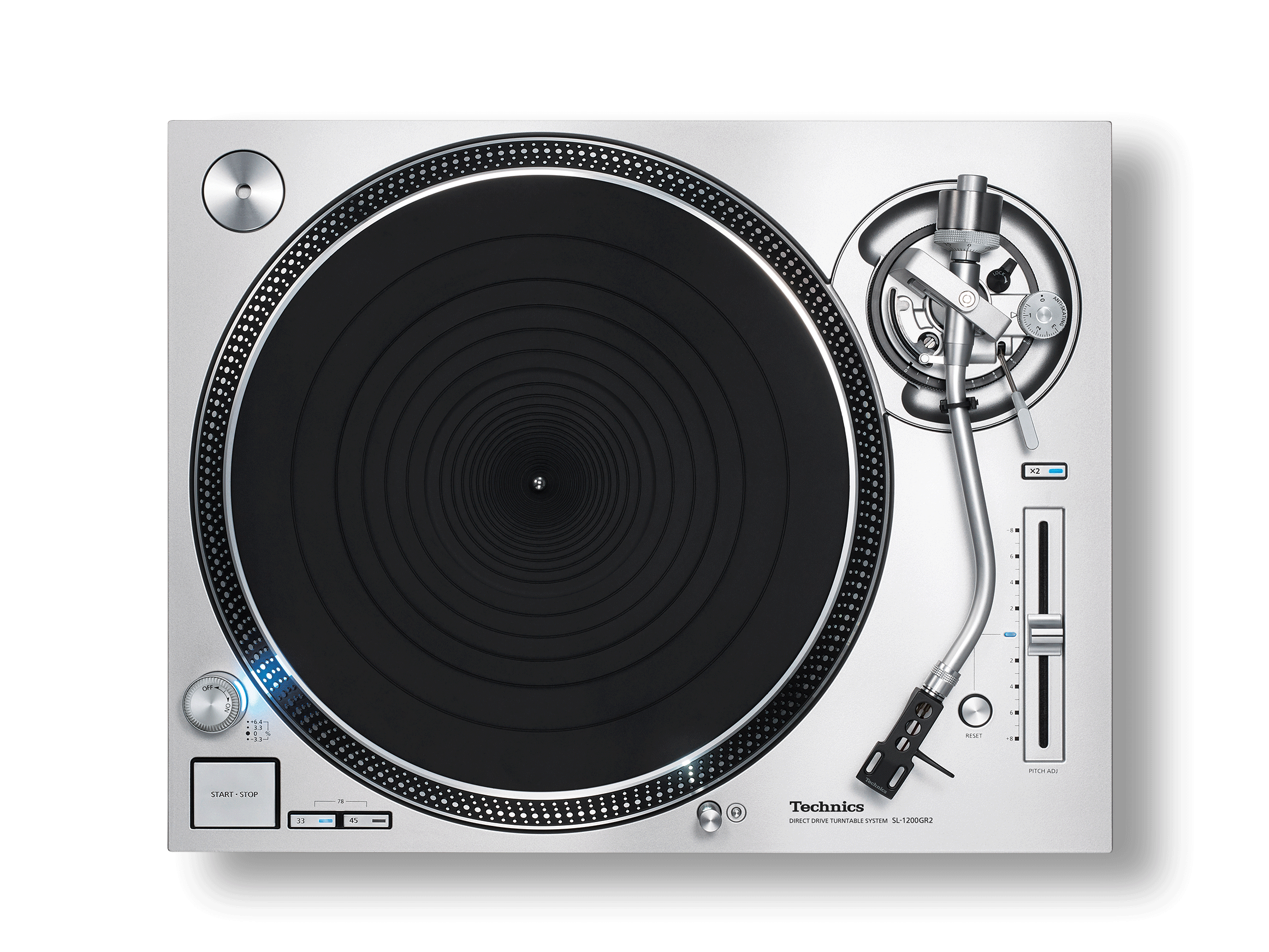 Technics SL-1200GR2 Plattenspieler in Silber | Jetzt kaufen