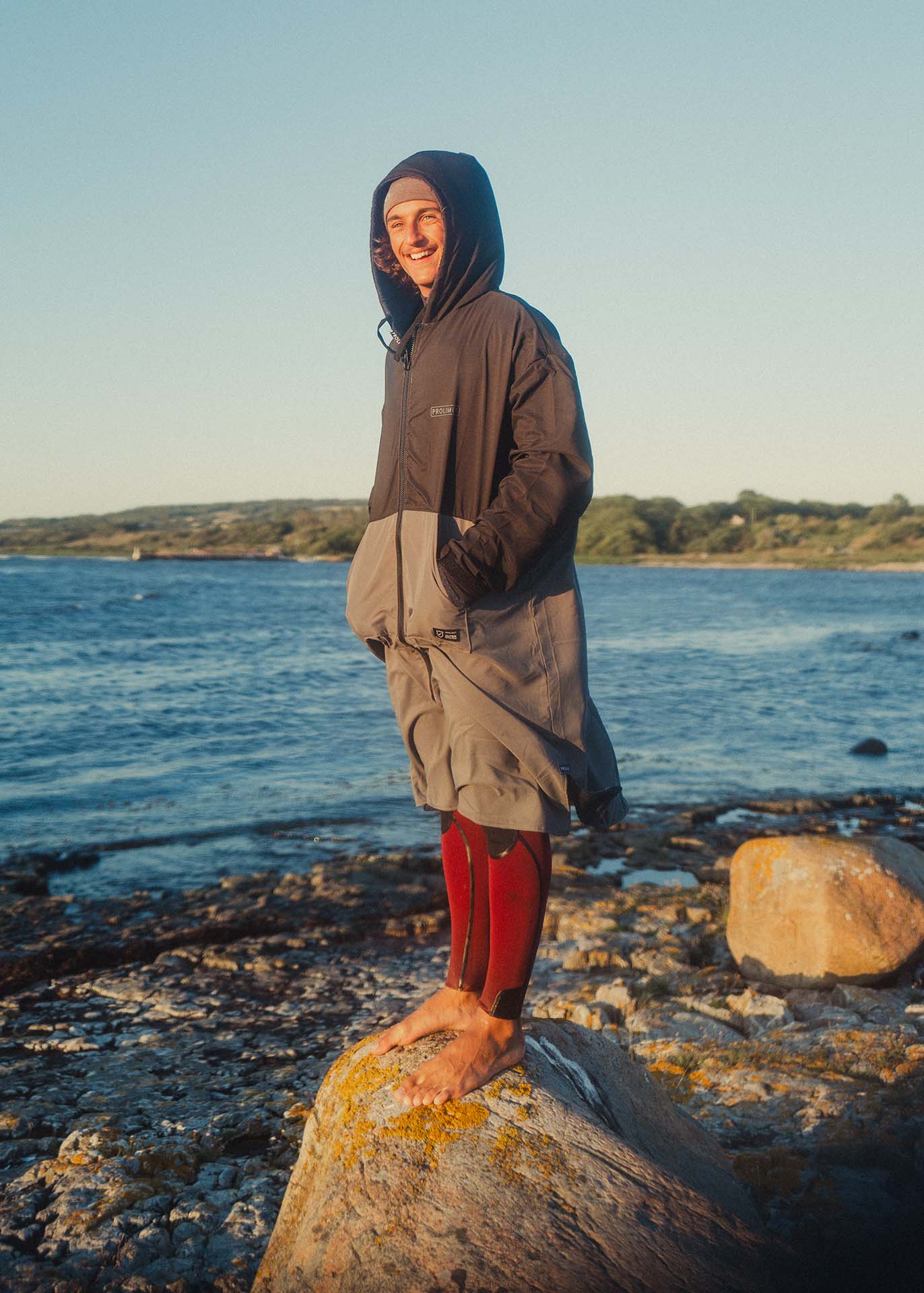 Water repellant Poncho Changing Towel Frontzip Extreme Longarm