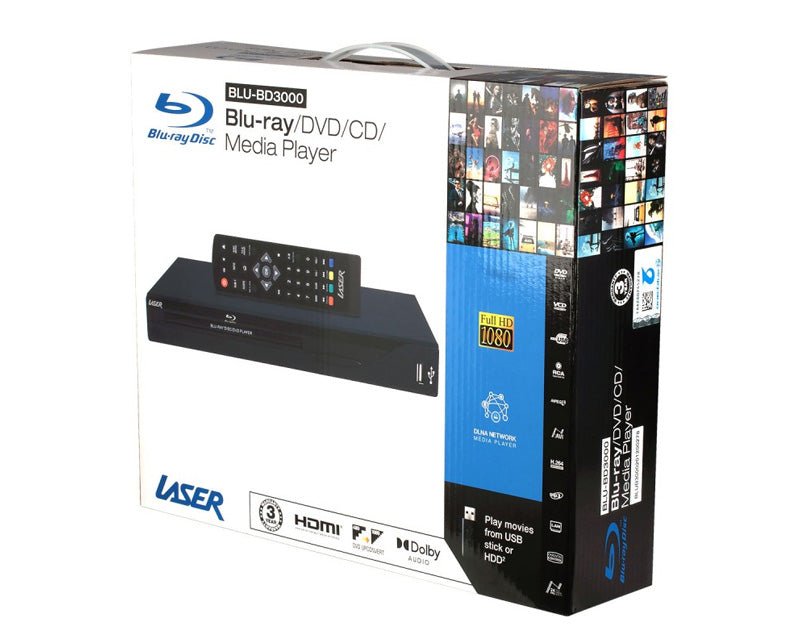 LASER *REFURBISHED* BLU-RAY Player Multi-Region HDMI Digital 7.1 With