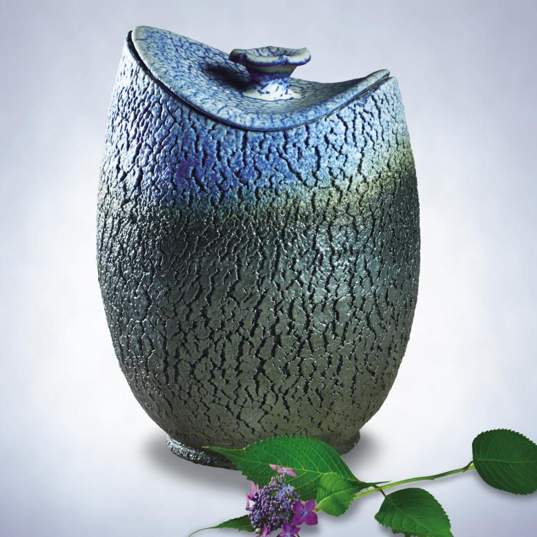 栃木県／創作骨壺・桃源壺