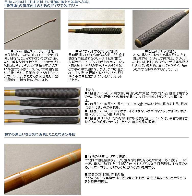 へら/へら釣り/へら竿/へら竿 龍聖(りゅうせい)・N