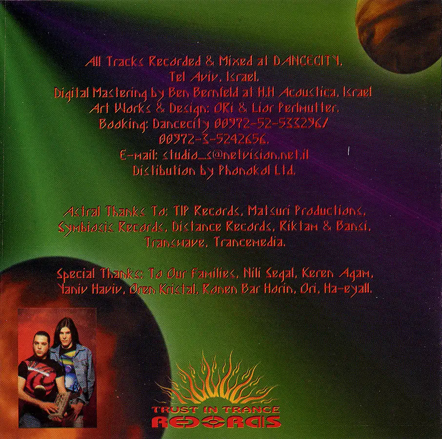 The Astral Files by Astral Projection album, CD from 1996 at PsyDB