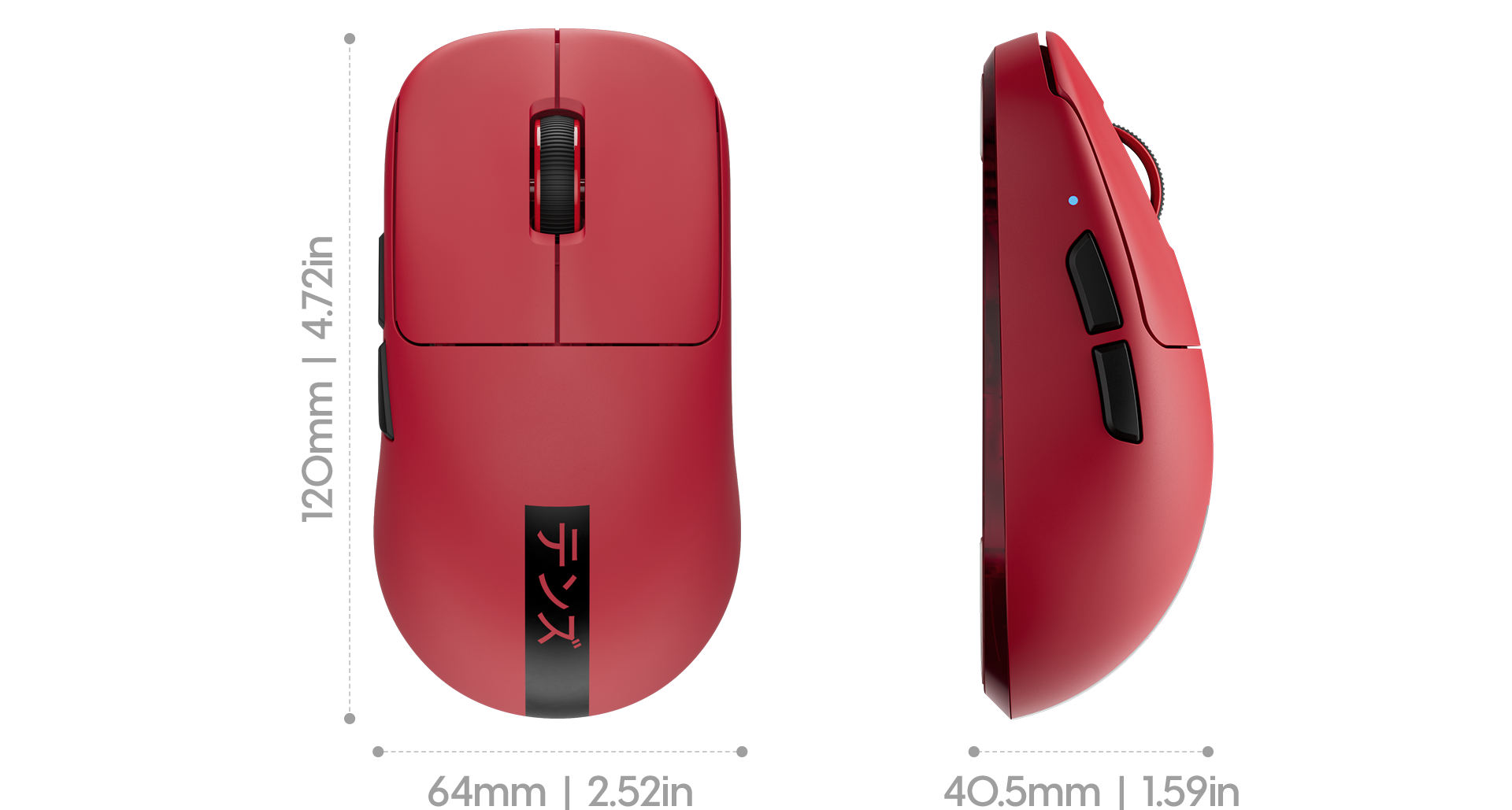 TenZ Signature RED Edition Medium Gaming Mouse – Pulsar Gaming Gears