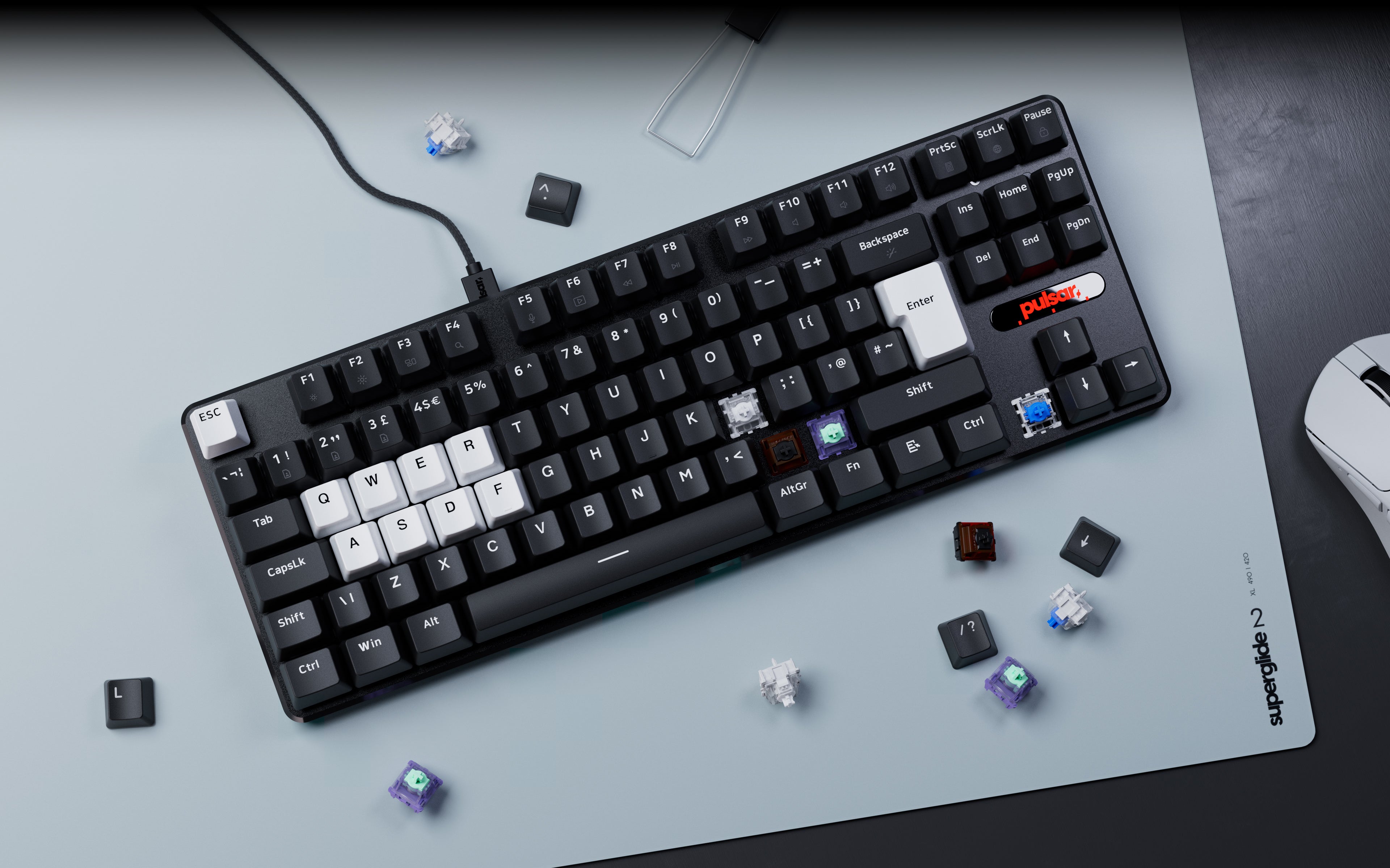 ISO] PCMK 2 HE TKL Hall Effect Magnetic Gaming Keyboard – Pulsar