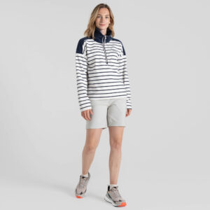 Craghoppers Ladies Lily Half Zip Fleece (CWA367) | Purple Turtle