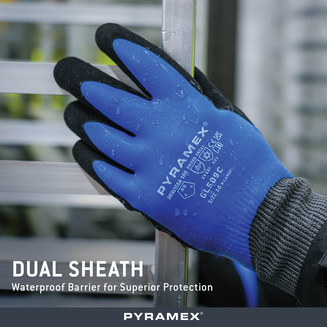 GL509C - Insulated Double Dipped Sandy + Smooth Latex A6 Cut – Pyramex