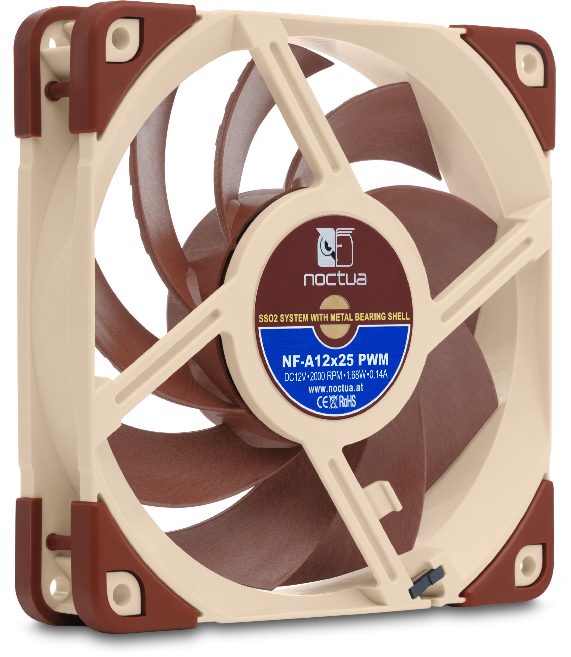 NF-A12x25 PWM 12V 2000RPM 120mm Ultimate Quality Quiet Fan
