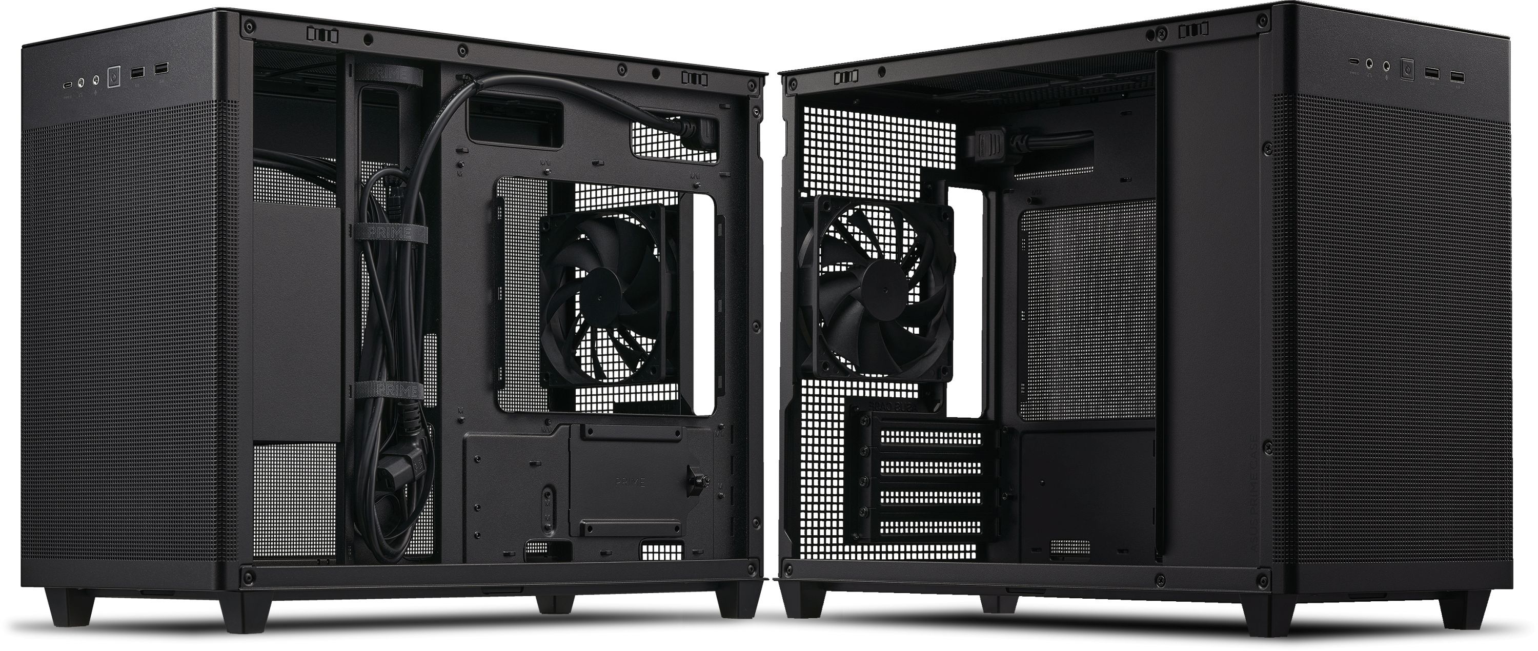 ASUS PRIME AP201 Micro-ATX PC Chassis