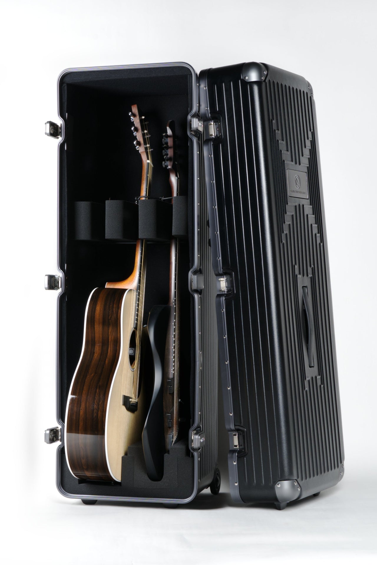 AGX - 二本用アコースティックとエレキギターハードケースプレオーダー