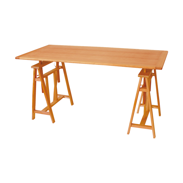 キャトル・セゾン】オリジナルサクラ材アトリエテーブル・脚のみ