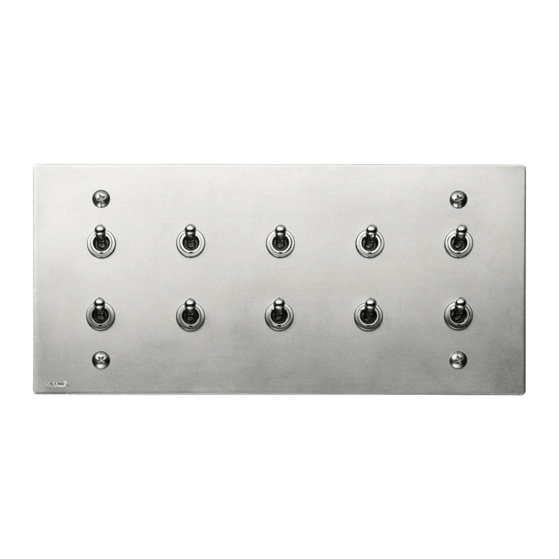 トグルスイッチ プレート06-11 | LT-PS002-20-G141 | スイッチ | 照明