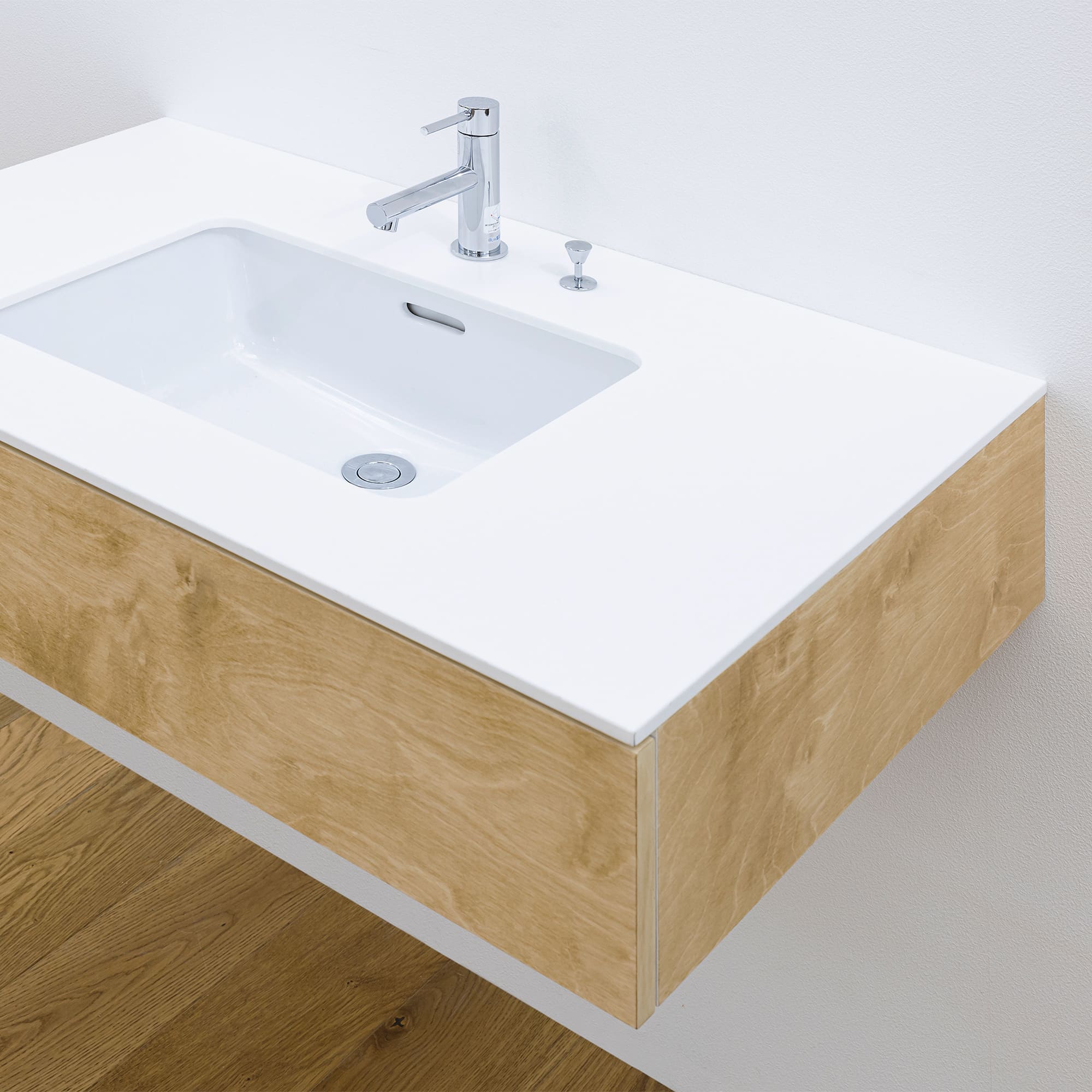 ミニマル洗面台 シナ W690～990 | KB-PR010-03-G183 | 洗面ボウル