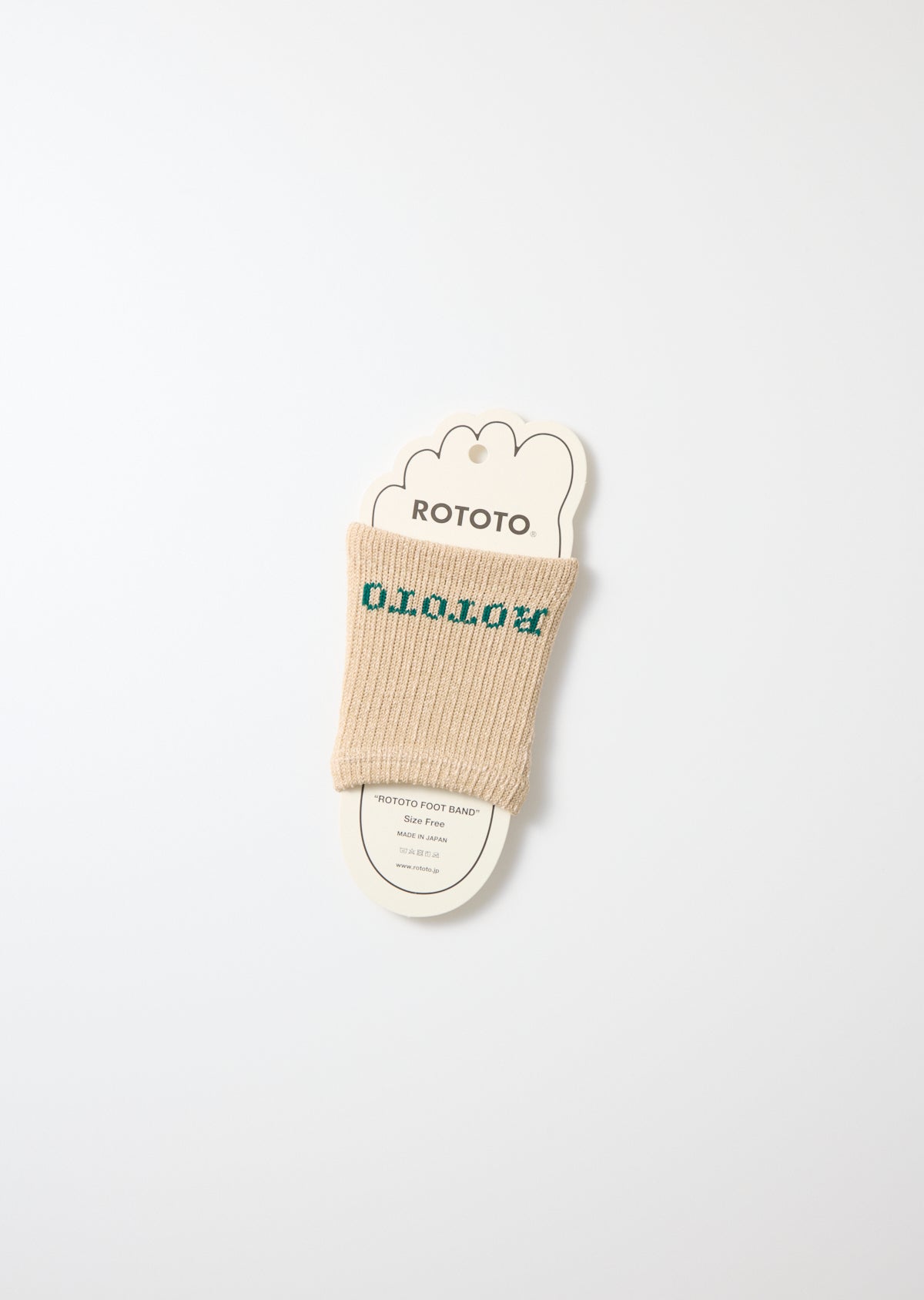 ヘンプクッション フットバンド - R1596｜靴下｜ROTOTO公式通販