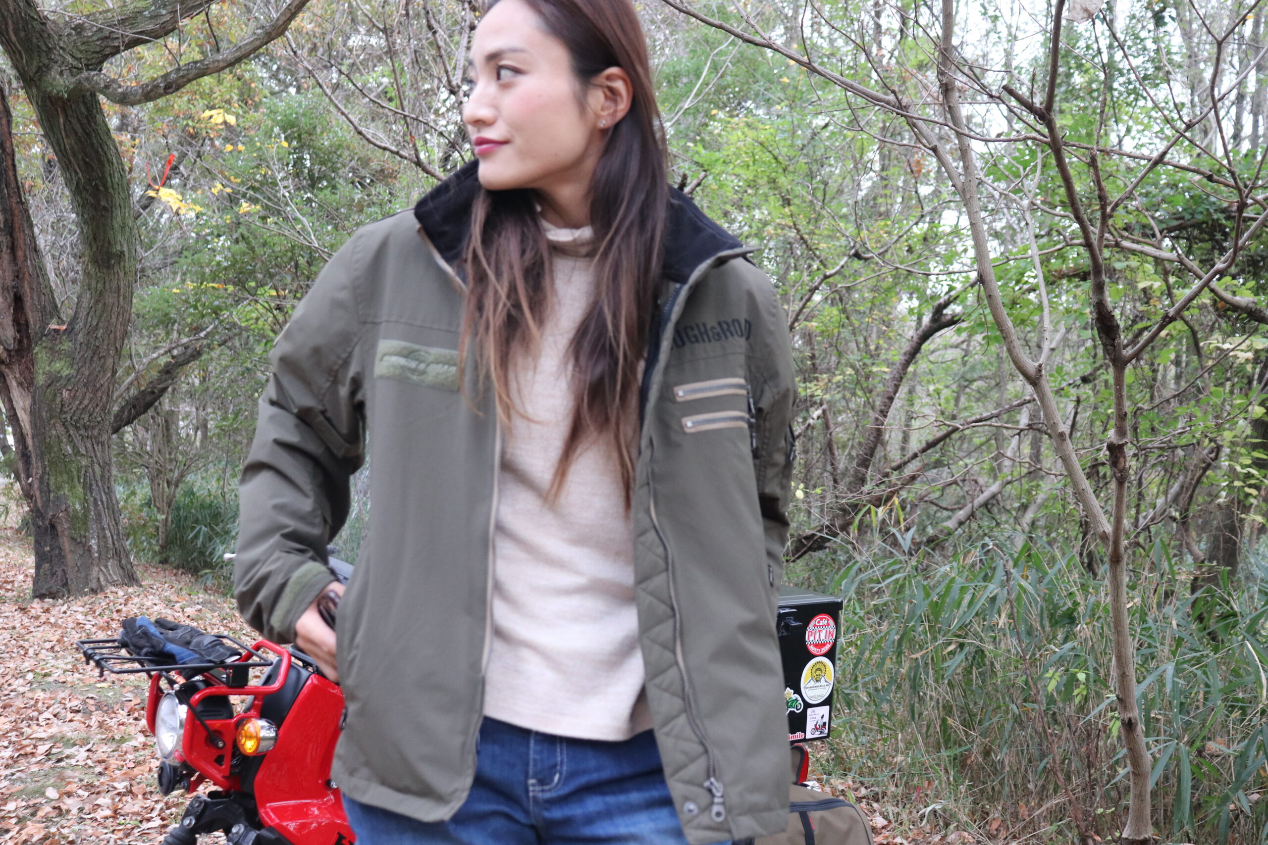 この冬、大活躍間違いなし❤️RR7697フライトジャケットをレビュー