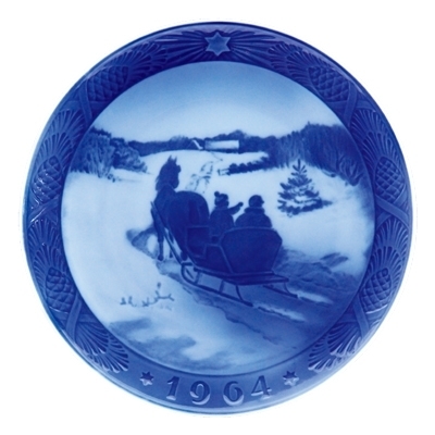 イヤープレート 1964年版 / 昭和39年|ロイヤル コペンハーゲン 公式