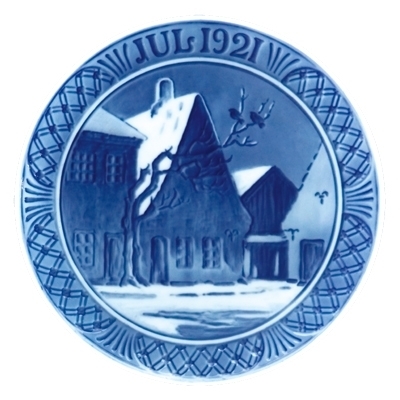 イヤープレート 1921年版 / 大正10年|ロイヤル コペンハーゲン 公式