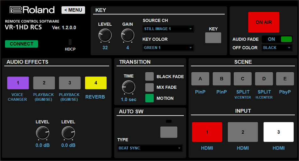 Roland Pro A/V - VR-1HD | Streaming AV Mixer