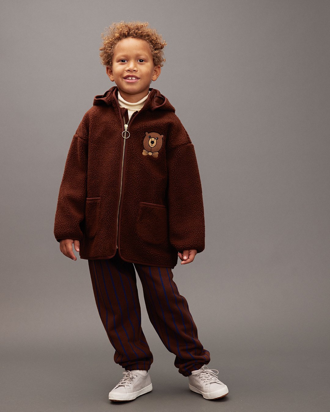 SALE40%OFF】Mini Rodini ミニロディー二 BEAR PILE JACKET 子供服