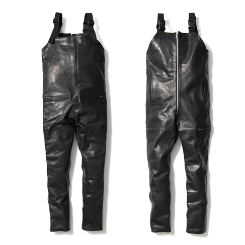 LEATHER OVER ALL | BOTTOMS | オンラインショッピング | ROARS