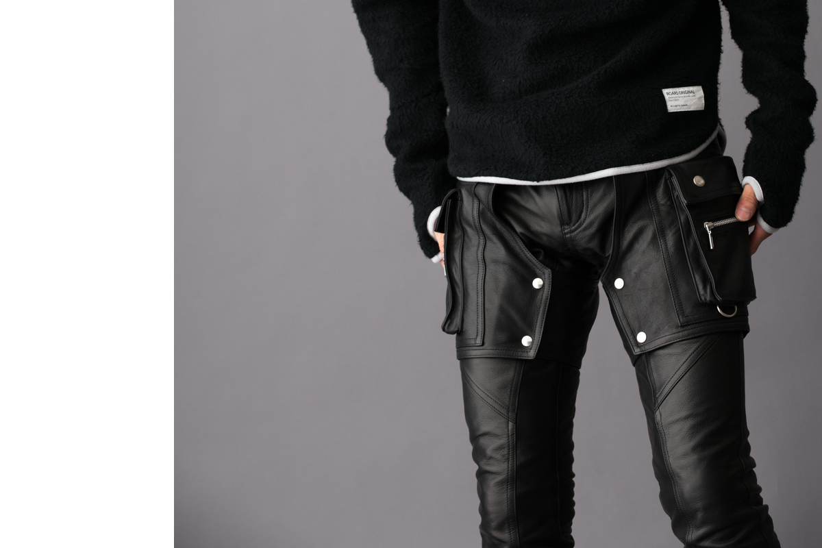 LEATHER ANDROID | BOTTOMS | オンラインショッピング | ROARS