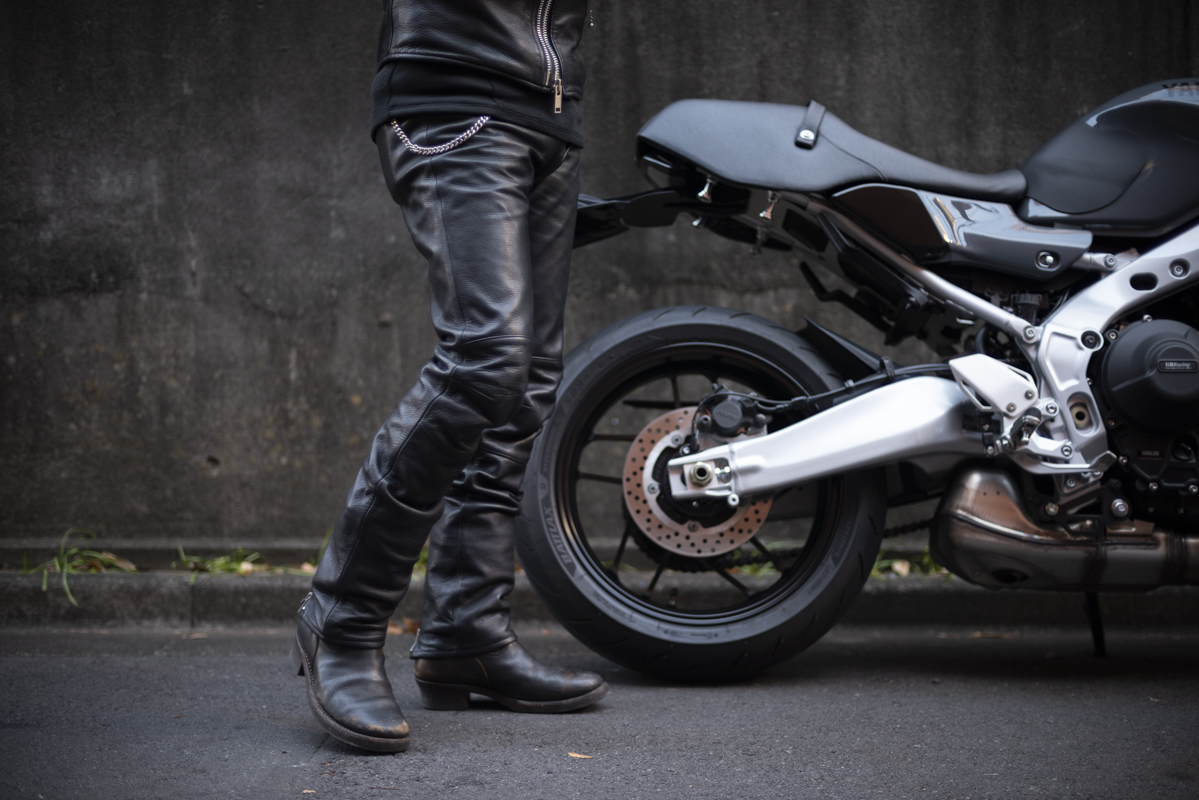 COWLEATHER PANTS FOR BIKERS | BOTTOMS | オンラインショッピング