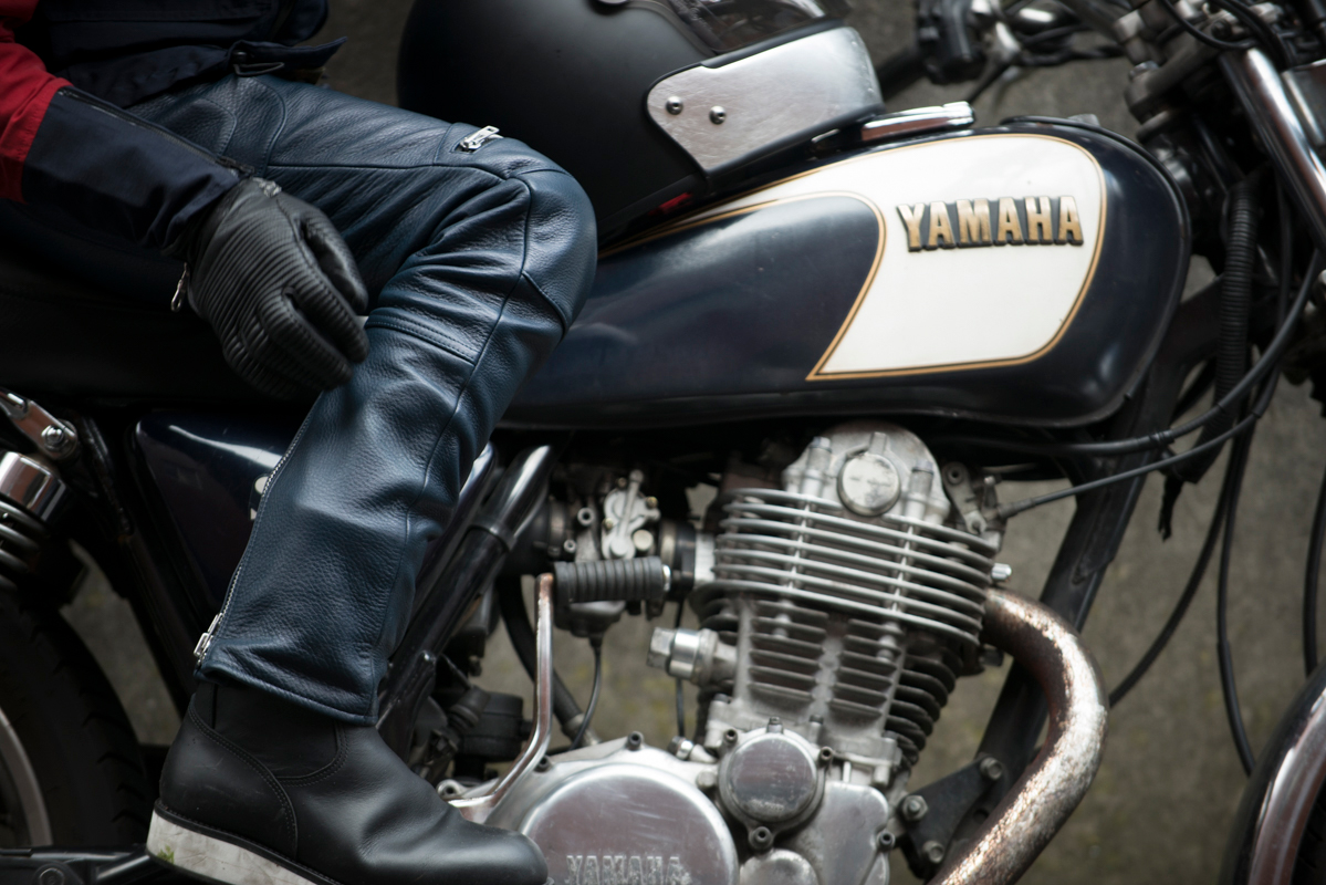 PADDED LEATHER PANTS | LEATHER PANTS | オンラインショッピング