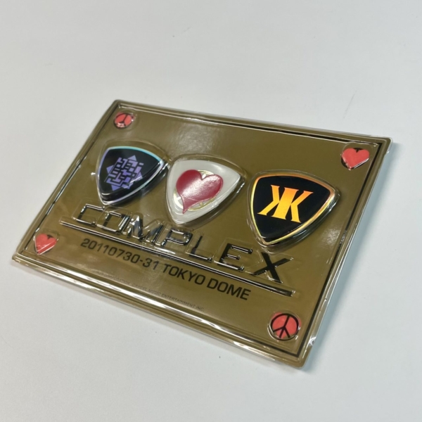 COMPLEX 布袋寅泰×吉川晃司 ギターピック3枚セット 2011年 | 音楽資料