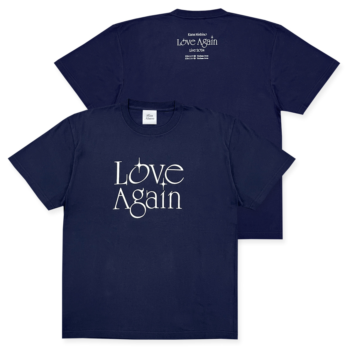 Love Again ロゴTシャツ Navy | ソニーミュージック公式オンライン