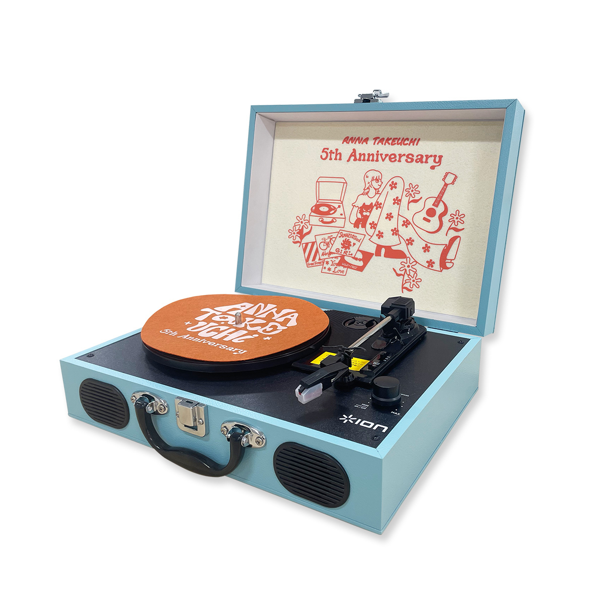 SALE]ION AUDIO×竹内アンナ 5th Anniversary “Vinyl Transport“【FC