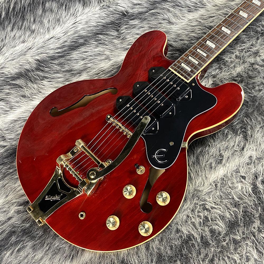 ギター Epiphone riviera custom p93 Epiphone Riviera Custom P93 Wine Red <エピフォン>｜平野楽器