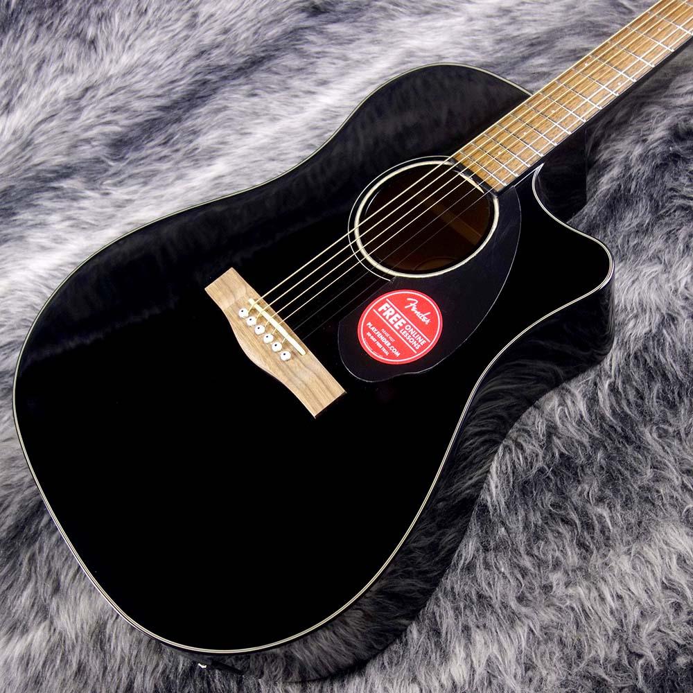 Fender CD-60SCE Black｜平野楽器 ロッキン オンラインストア